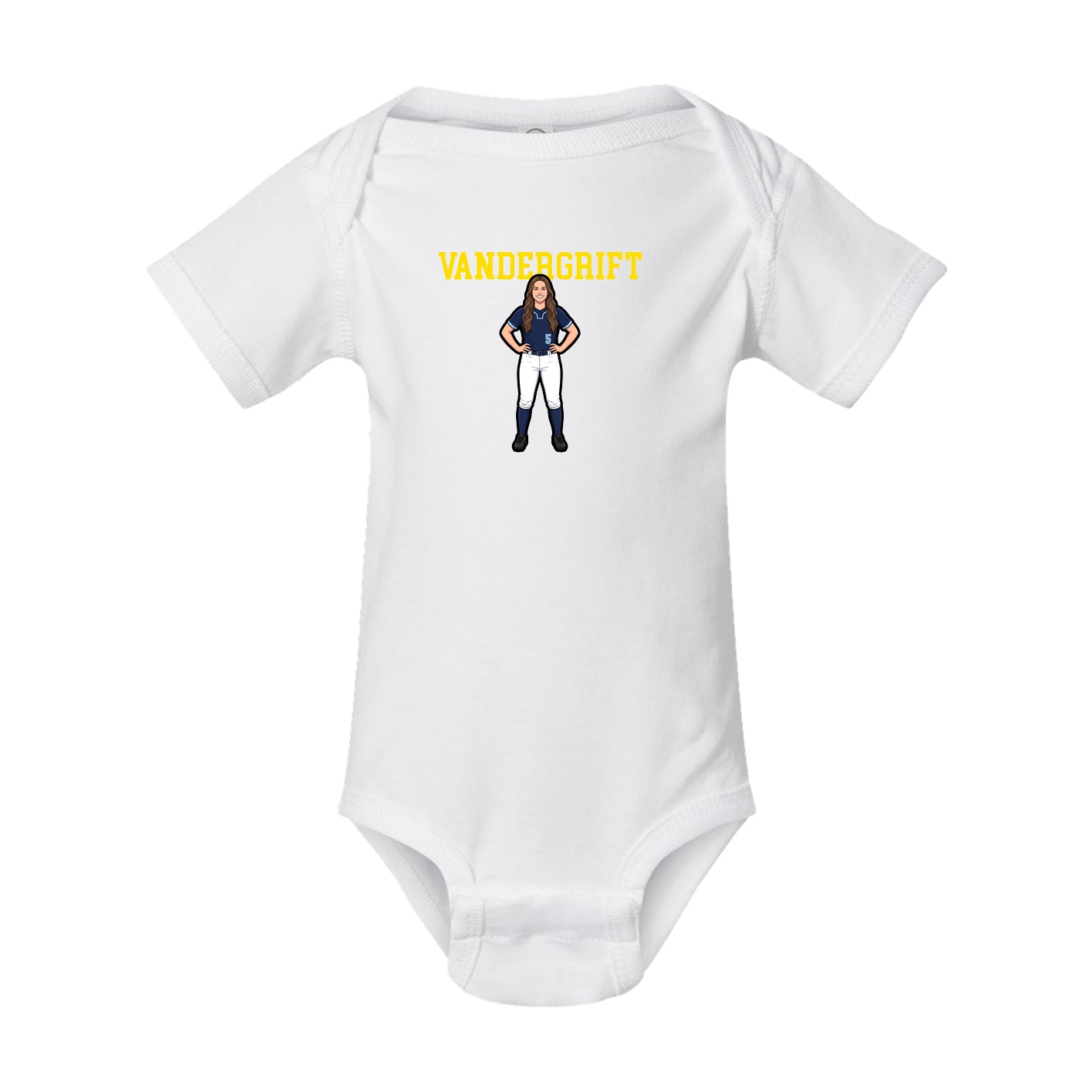 Baby Onesie — Shirsey in White