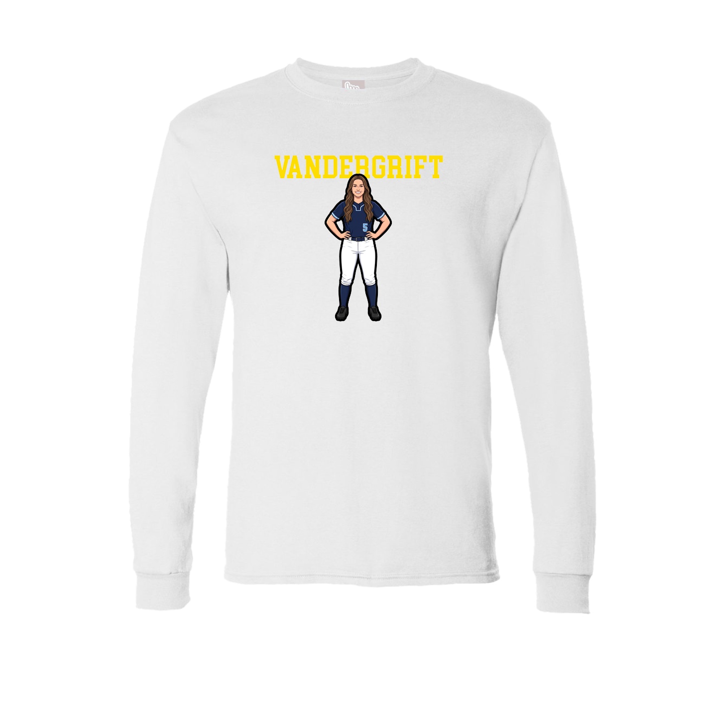 Long Sleeve Tee — Shirsey in White