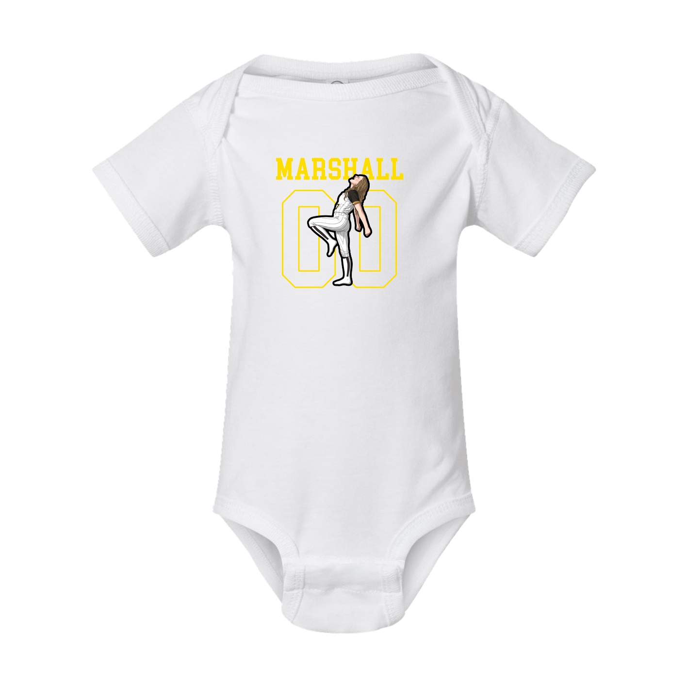 Baby Onesie — Shirsey in White