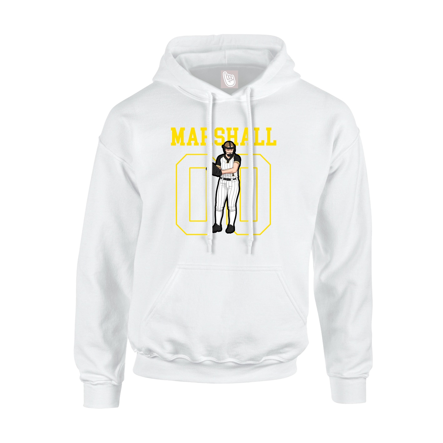 Youth Hoodie — Shirsey in White