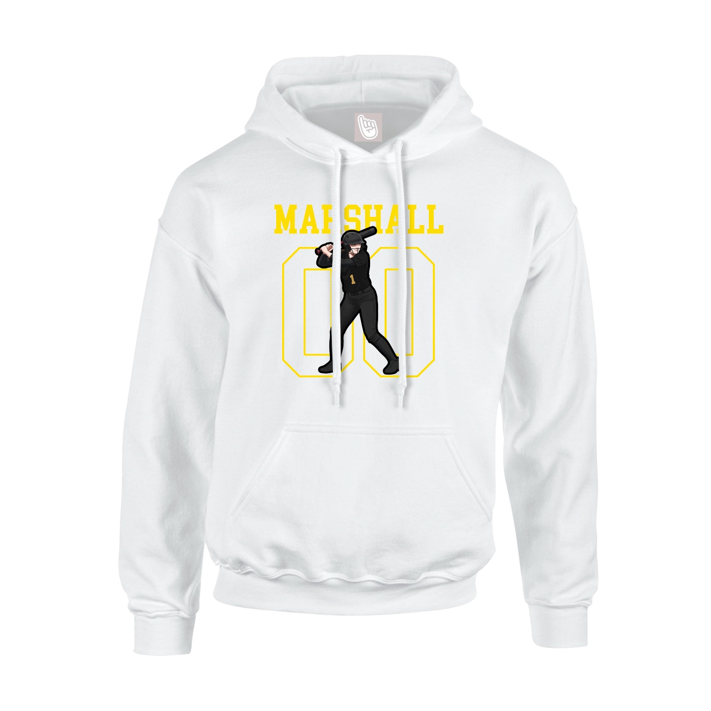 Youth Hoodie — Shirsey in White
