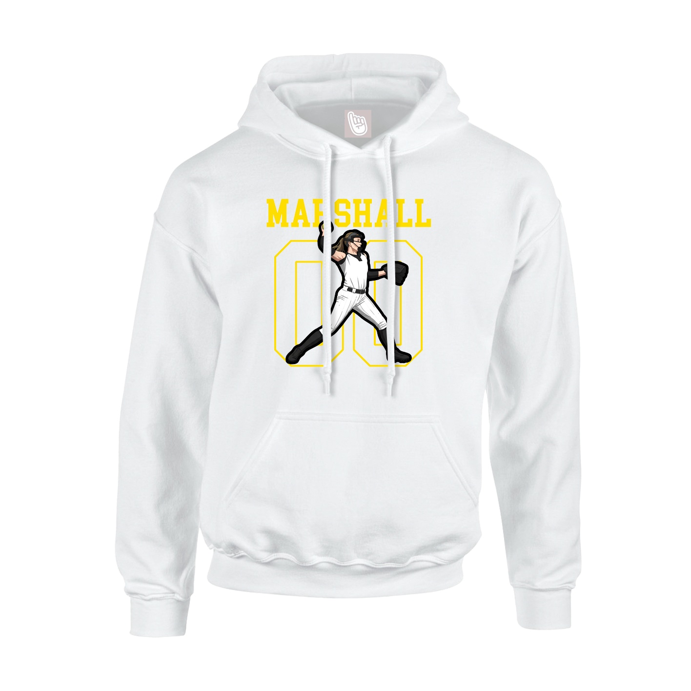 Youth Hoodie — Shirsey in White