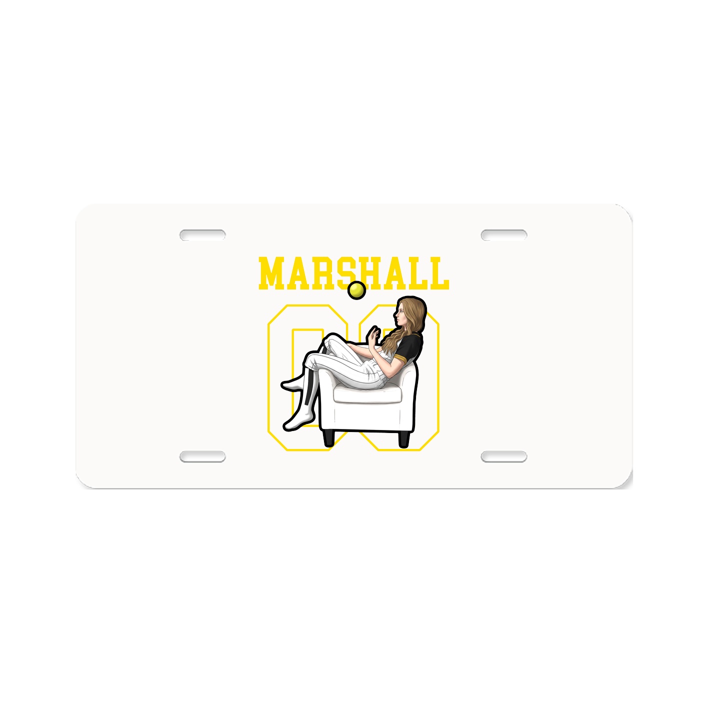License Plate — Shirsey in Classic