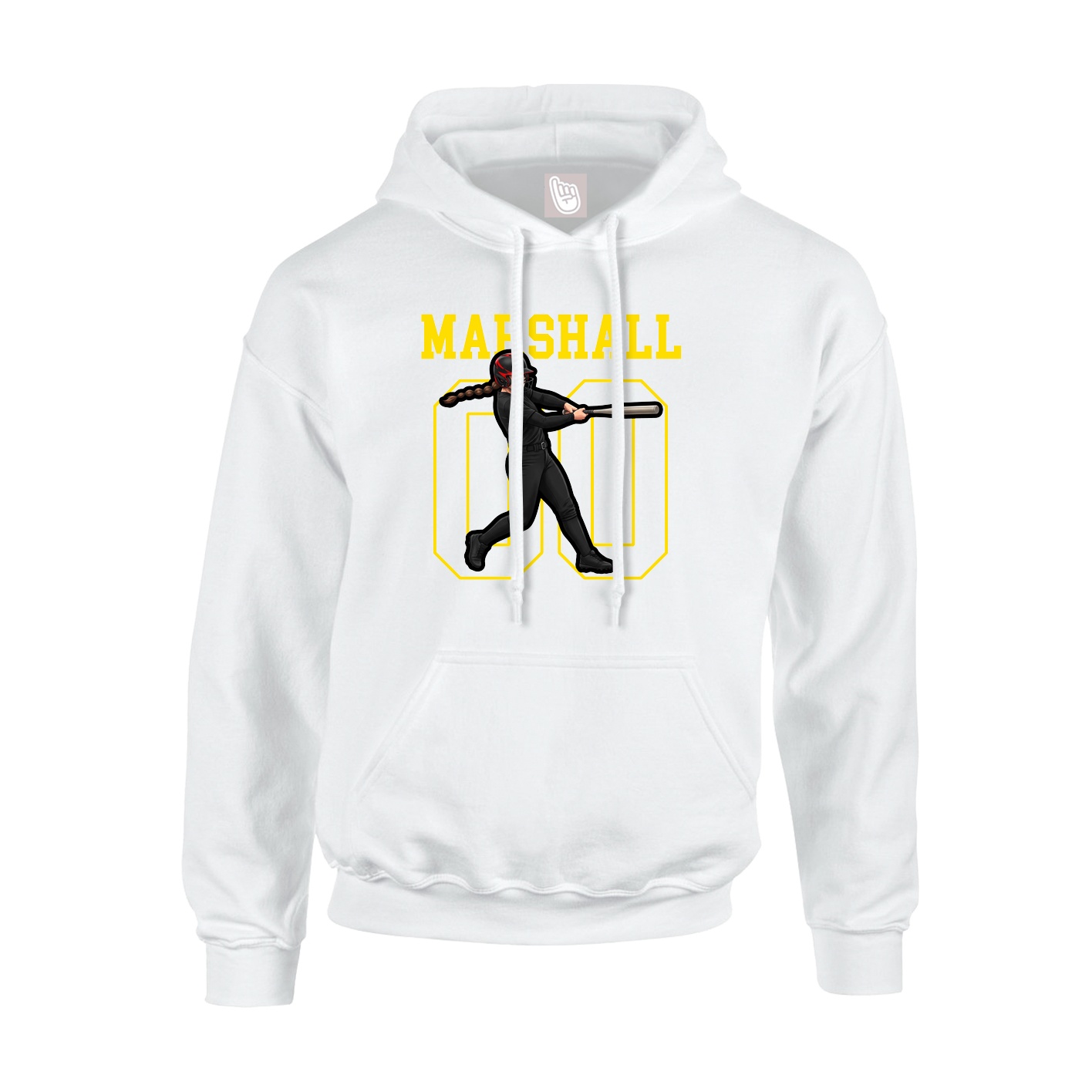 Hoodie — Shirsey in White