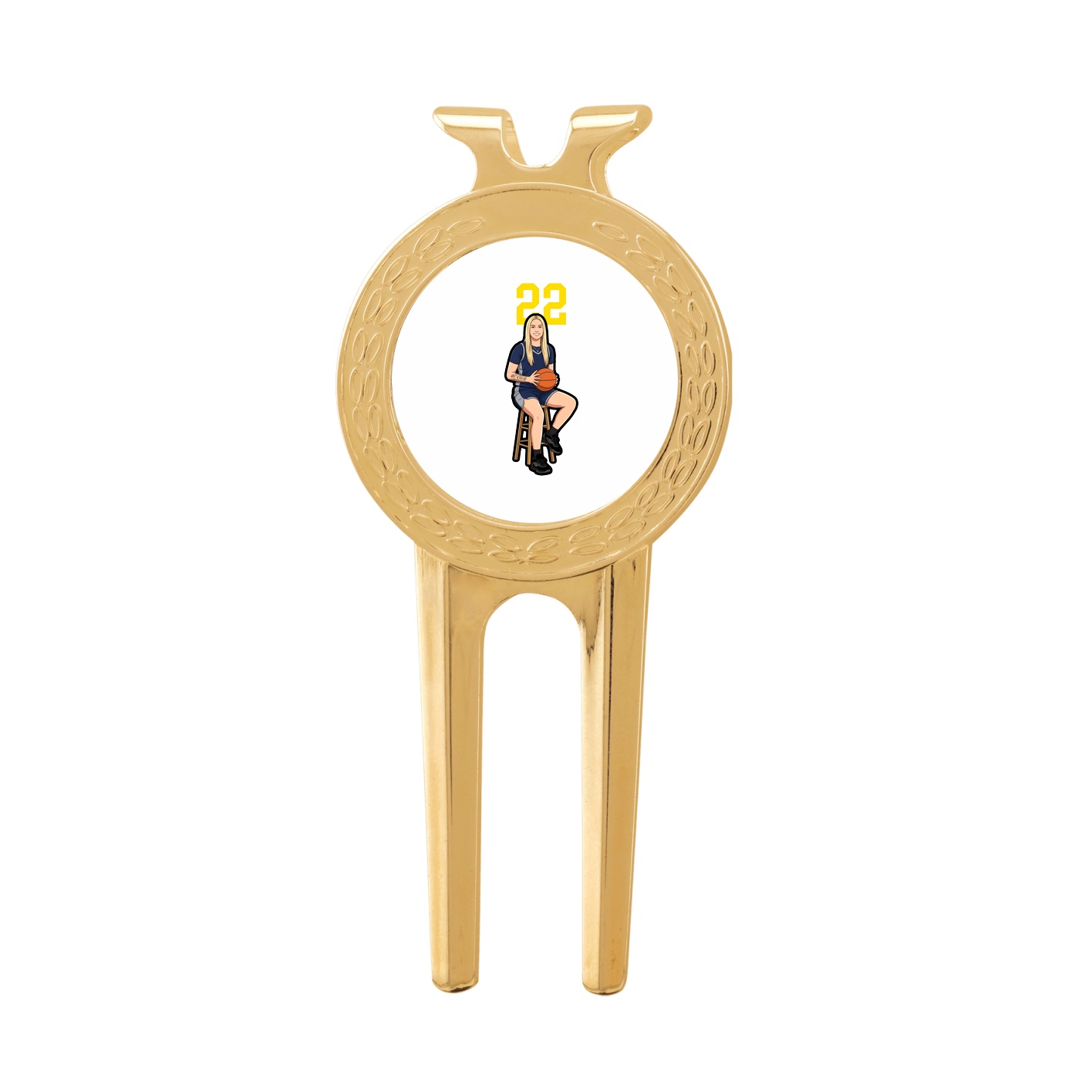Divot Tool with Ball Marker — Number Top in Classic
