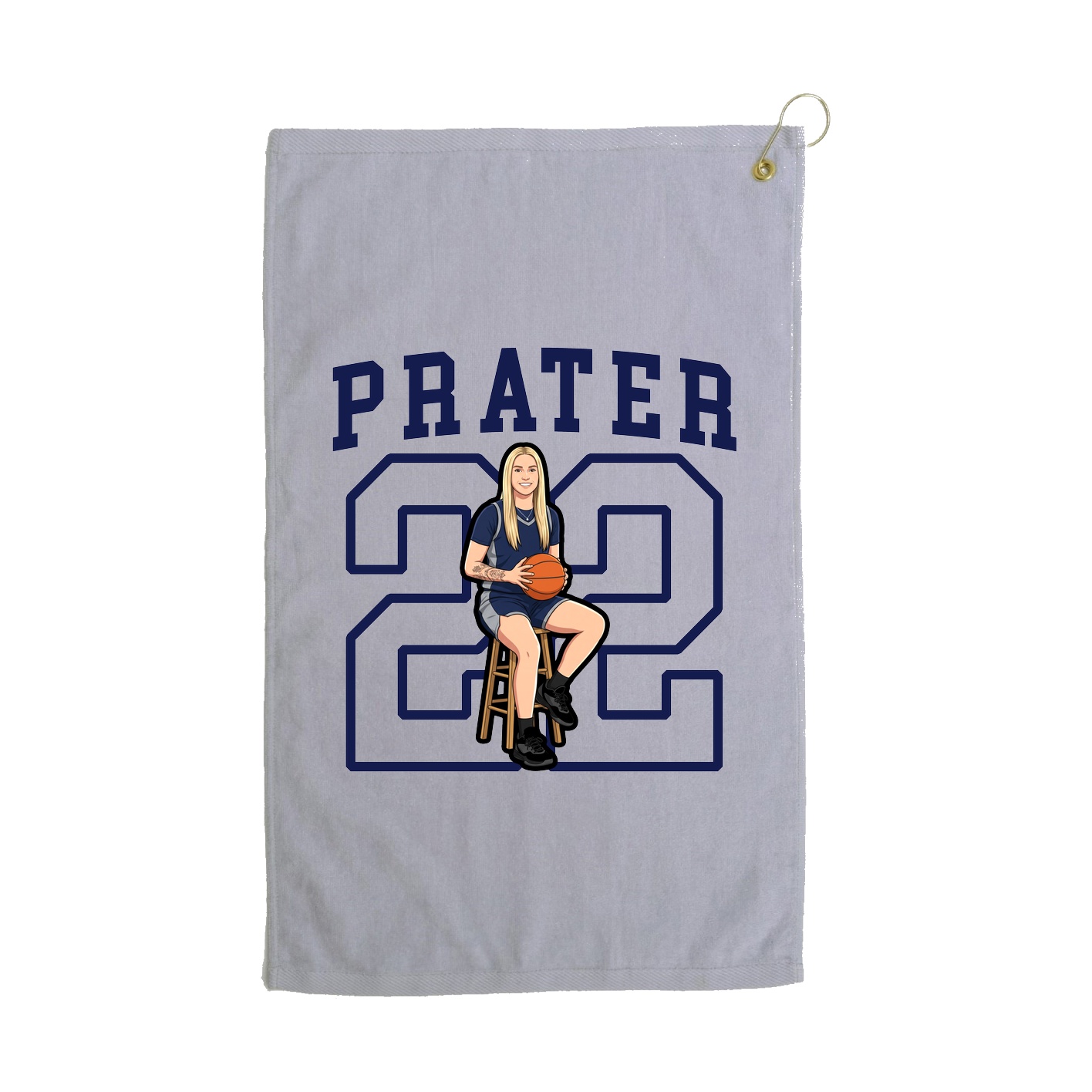 Golf Towel — Shirsey in Grey
