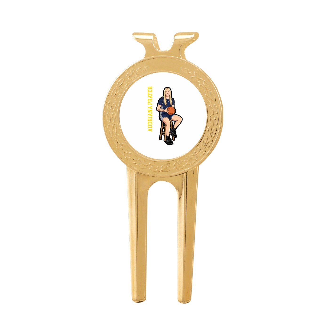 Divot Tool with Ball Marker — Name Vertical in Classic