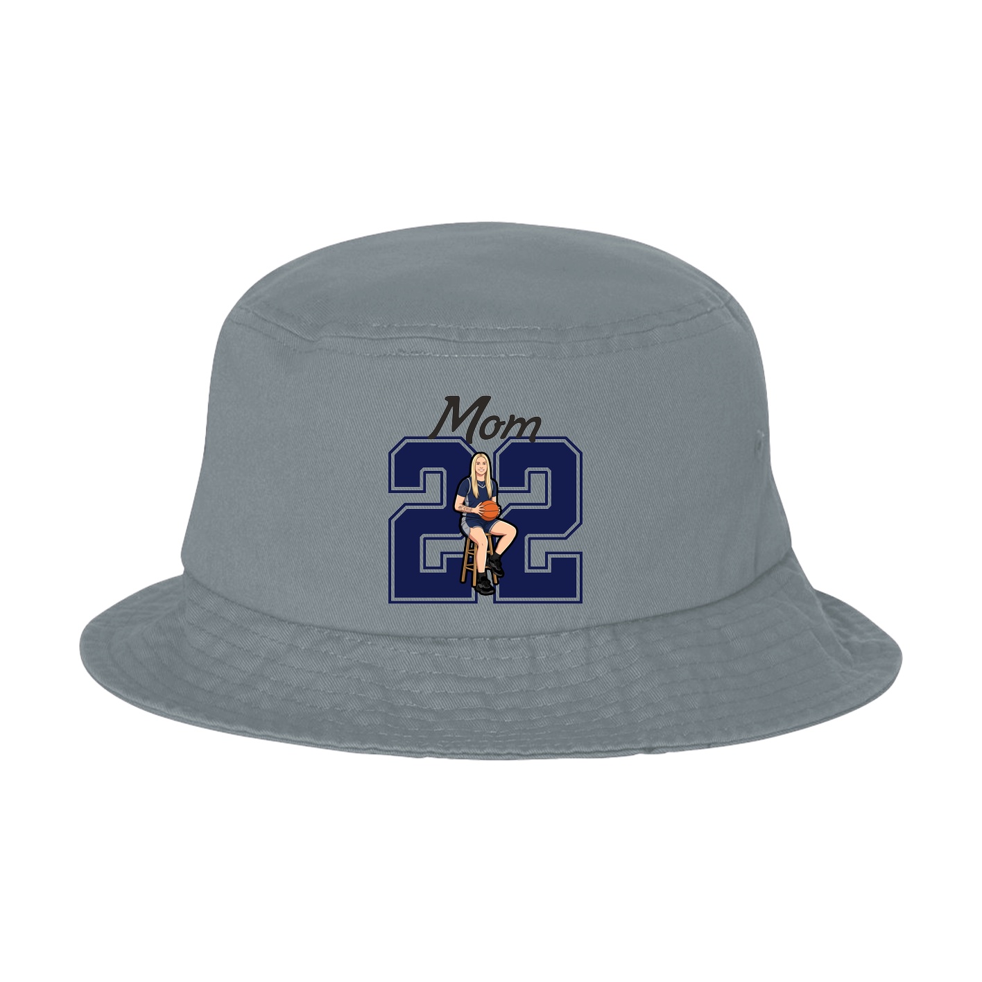 Bucket Cap — Mothers Day Shirsey in Grey