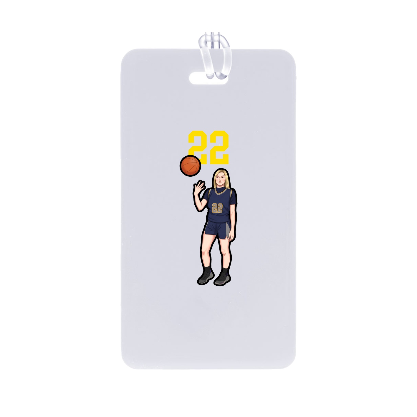 Bag Tag — Number Top in Classic