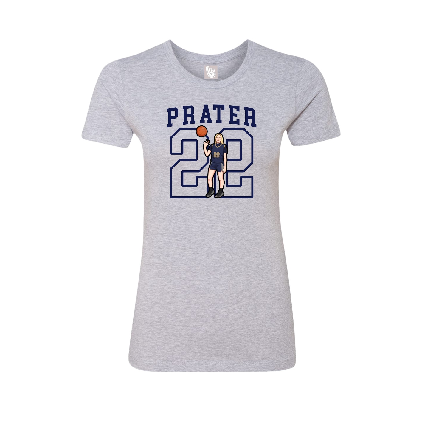 Womens Tee — Shirsey in Grey