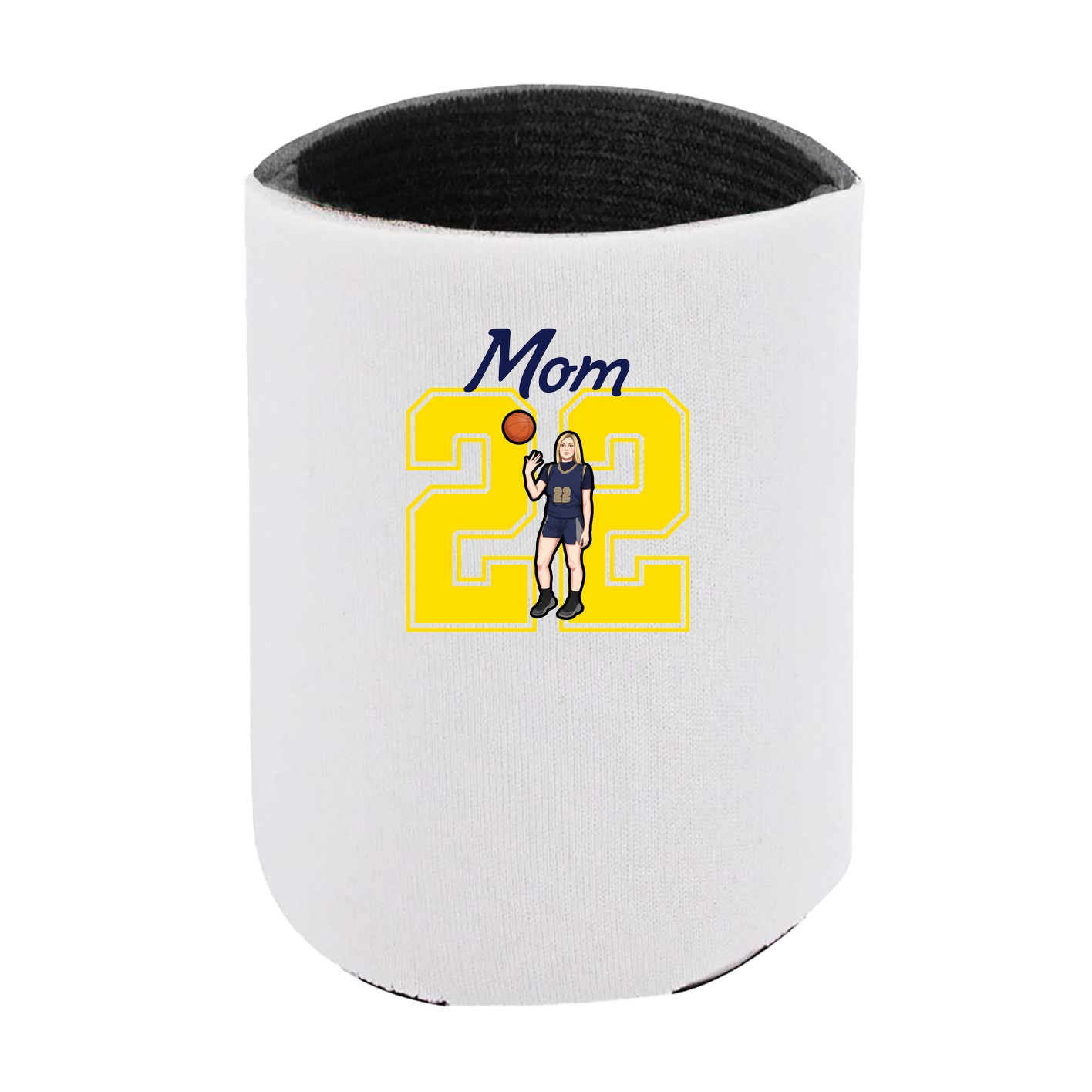Can Holder — Mothers Day Shirsey in White
