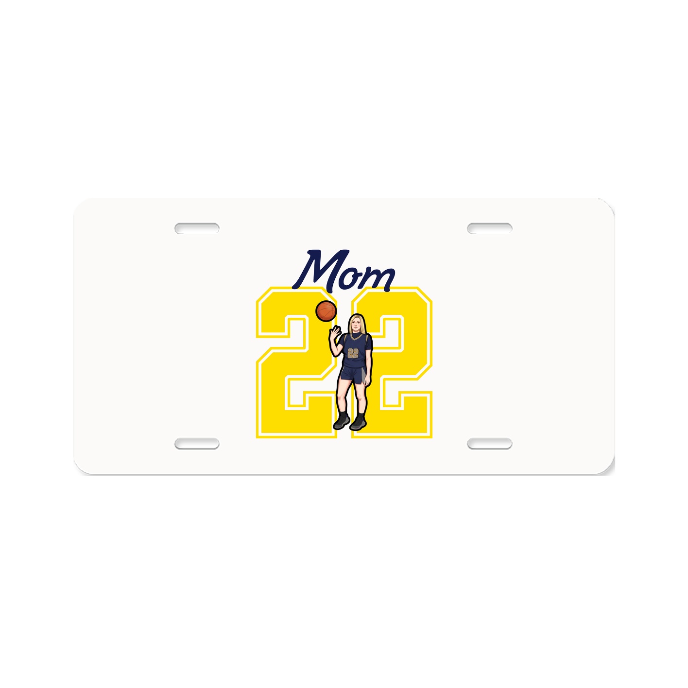 License Plate — Mothers Day Shirsey in Classic