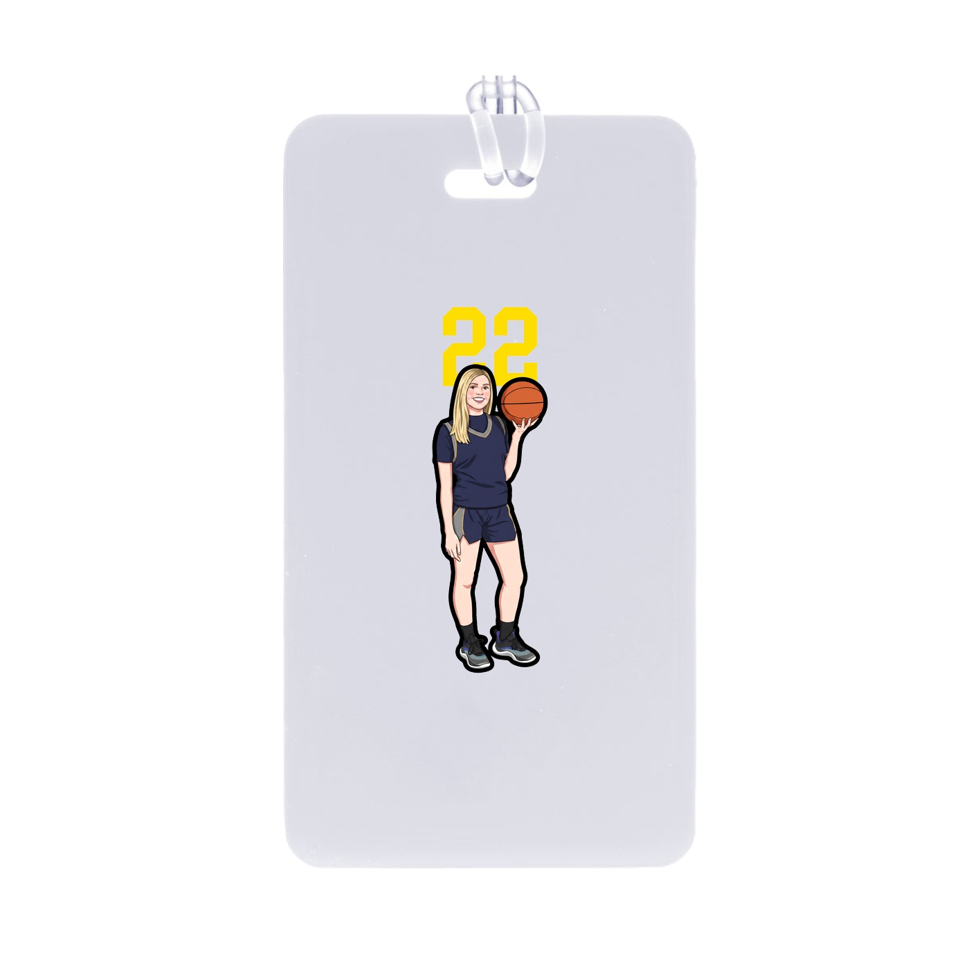 Bag Tag — Number Top in Classic