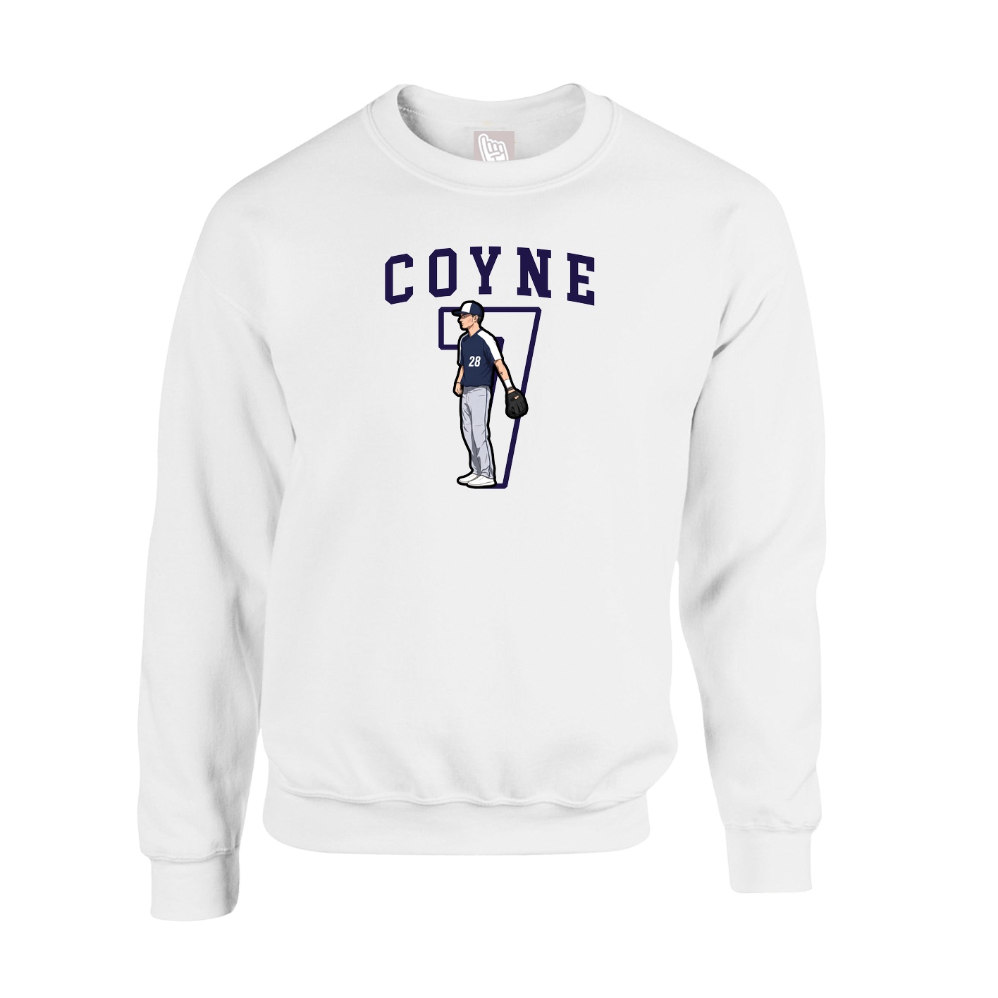 Fleece Crew — Shirsey in White