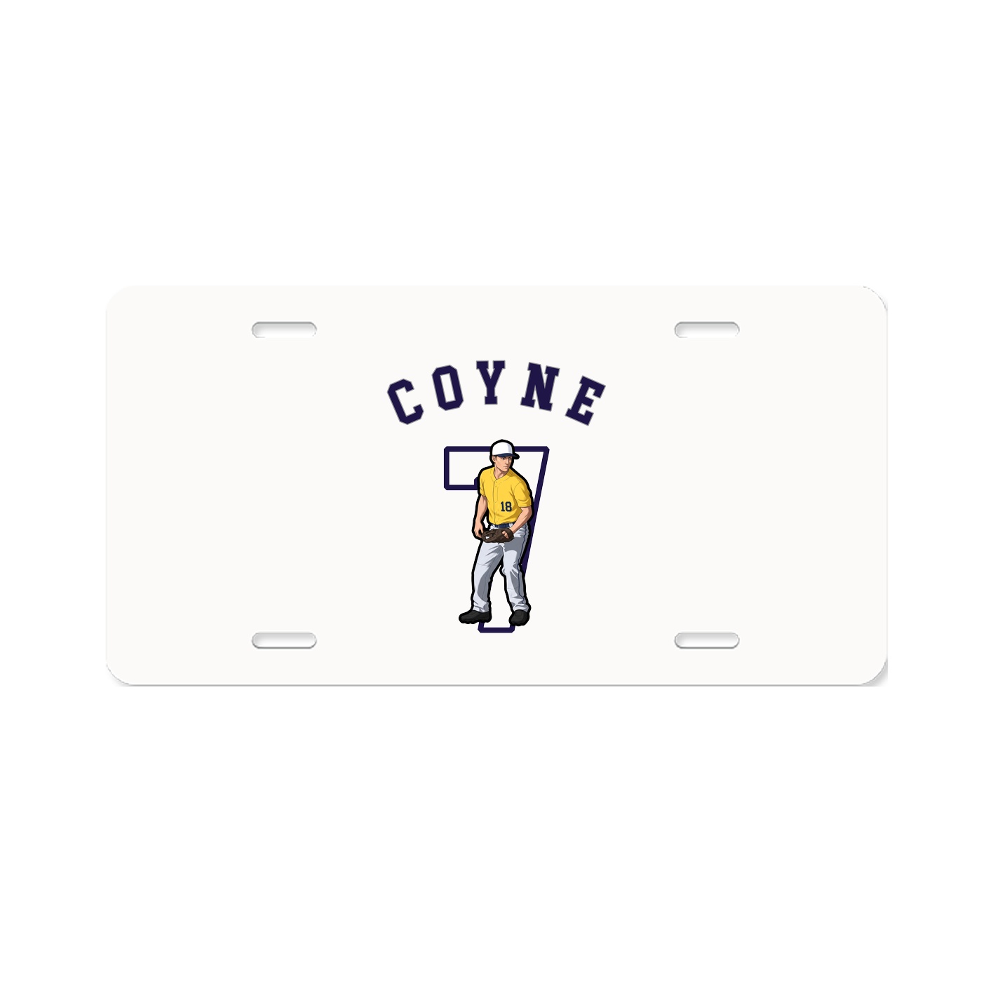 License Plate — Shirsey Arch in Classic