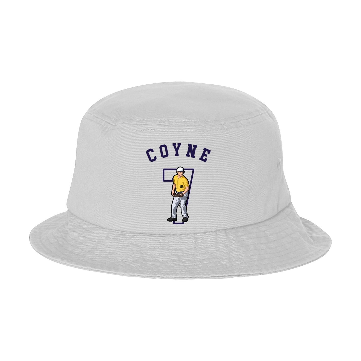 Bucket Cap — Shirsey Arch in White