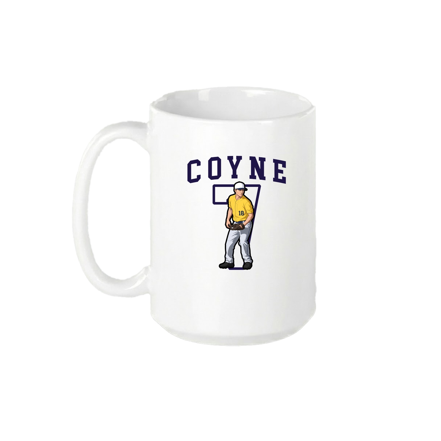 15oz Coffee Mug — Shirsey in White