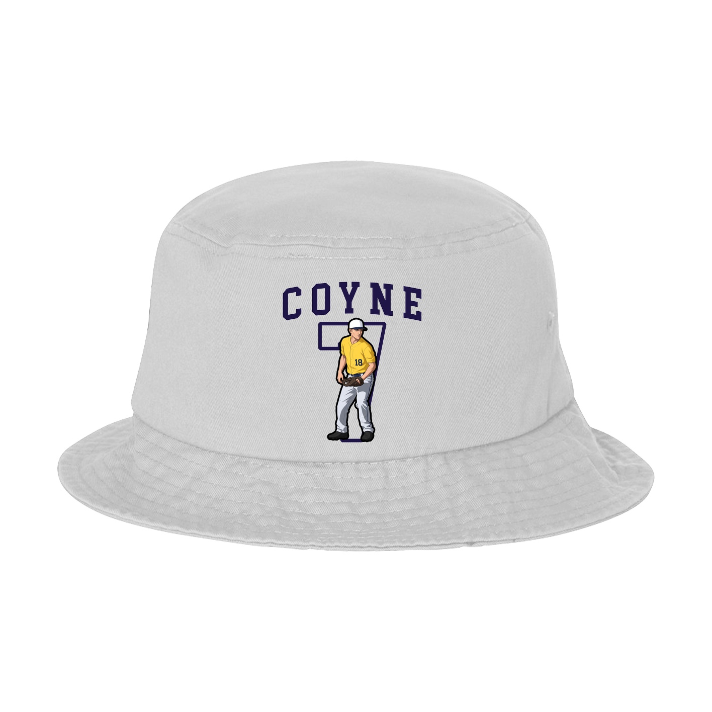 Bucket Cap — Shirsey in White
