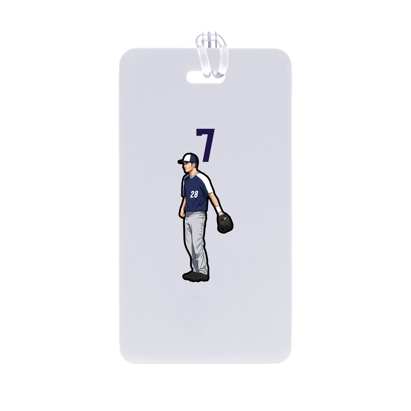 Bag Tag — Number Top in Classic