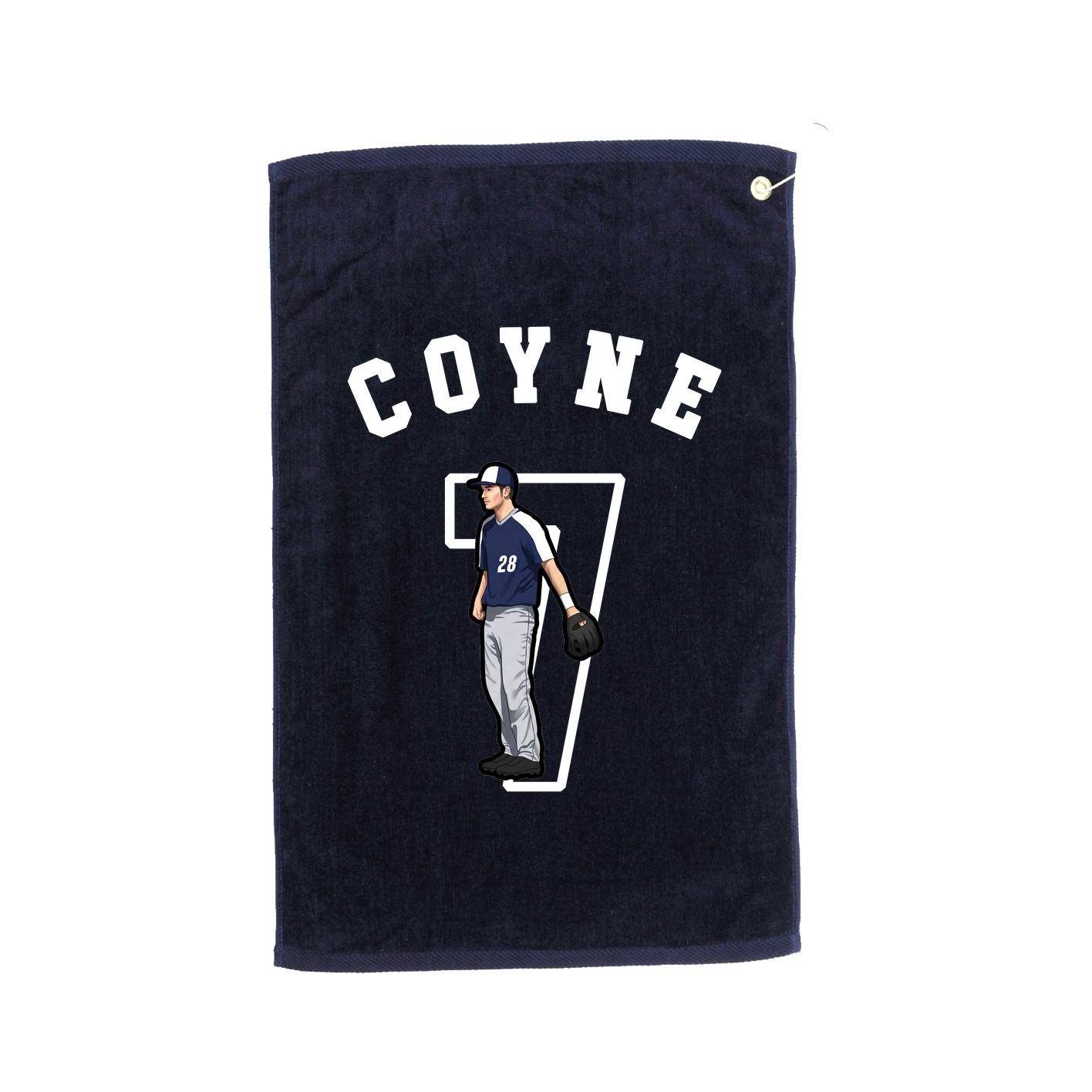 Golf Towel — Shirsey Arch in Navy