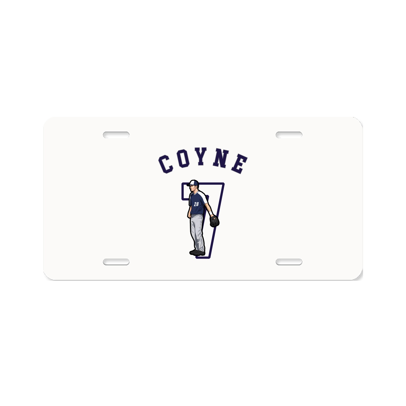 License Plate — Shirsey Arch in Classic