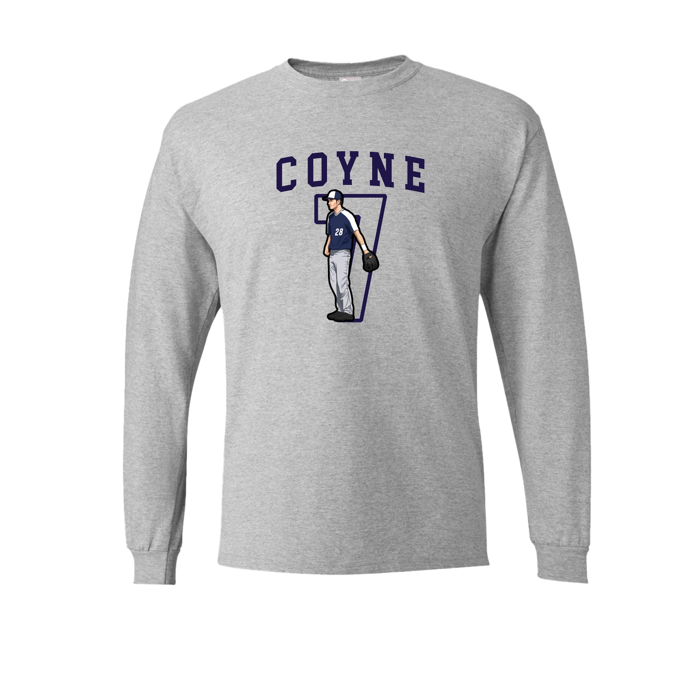 Long Sleeve Tee — Shirsey in Grey