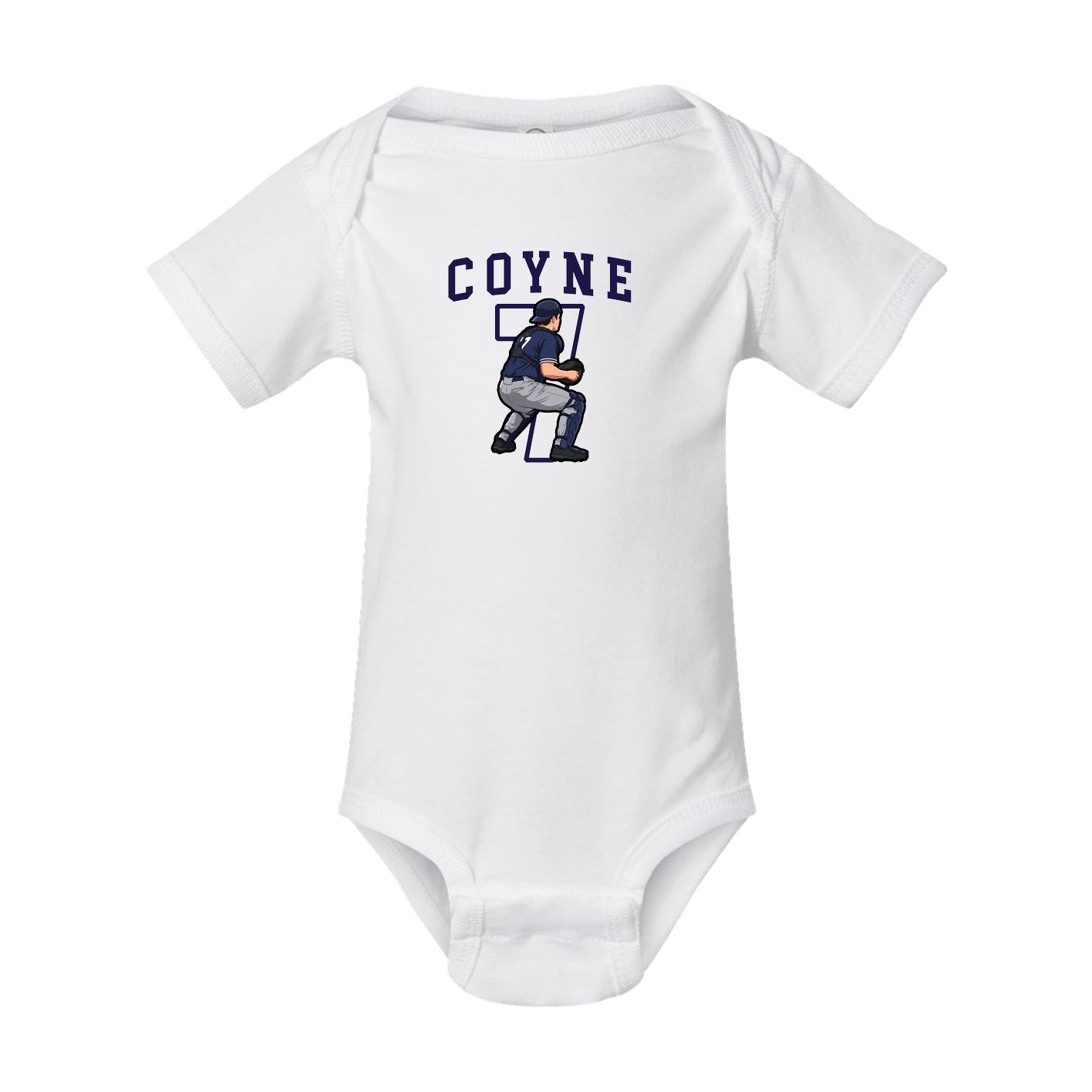Baby Onesie — Shirsey in White