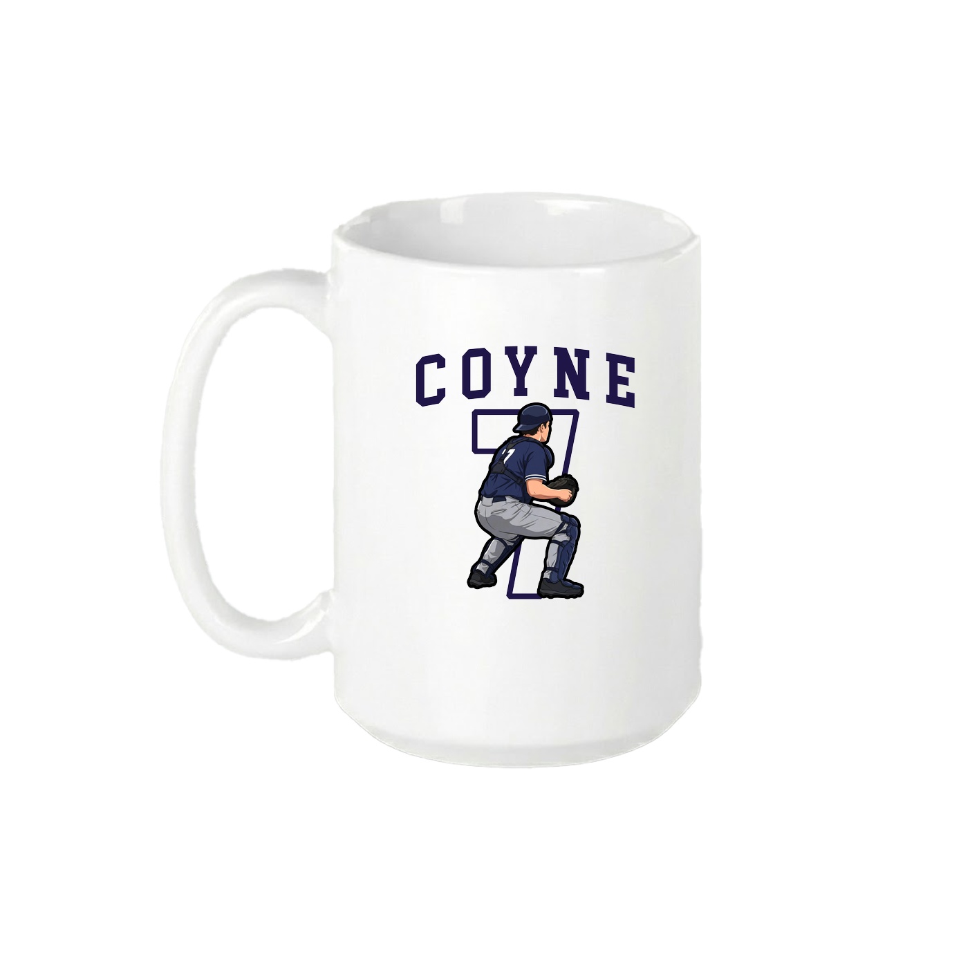 15oz Coffee Mug — Shirsey in White