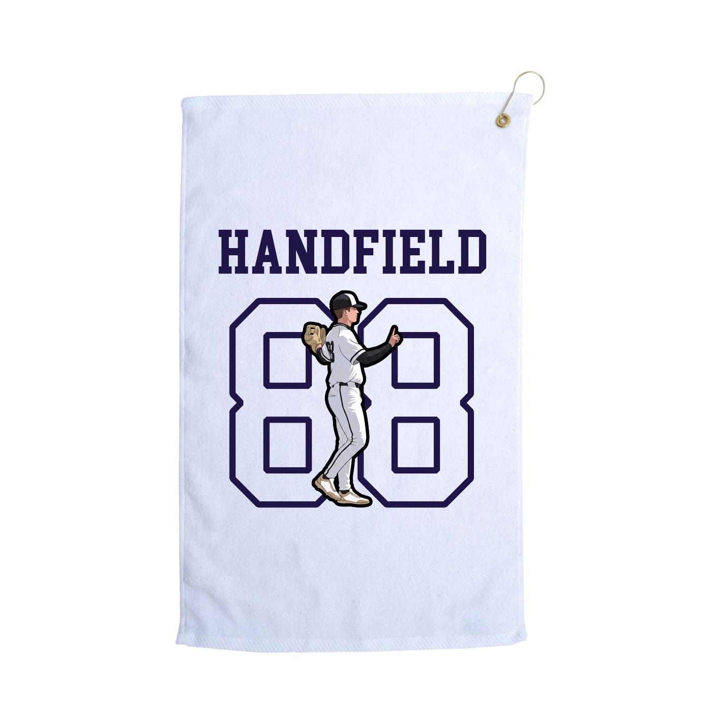 Golf Towel — Shirsey in White