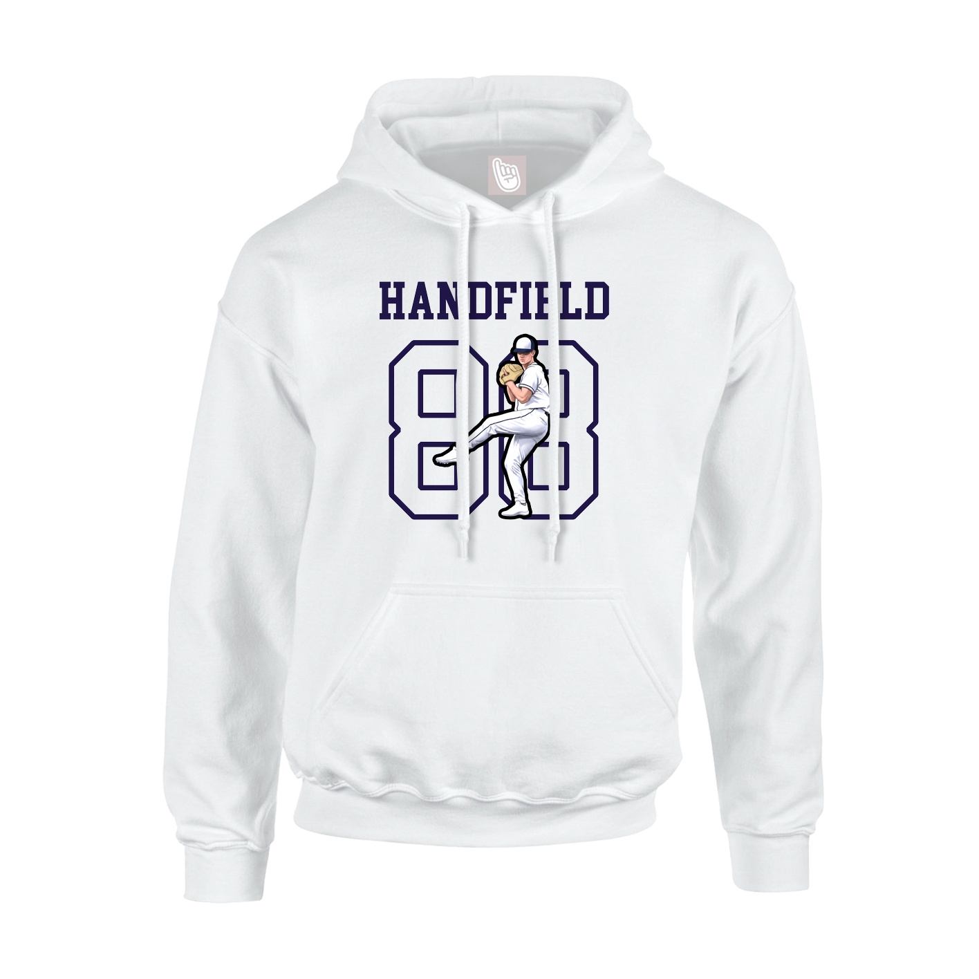 Hoodie — Shirsey in White