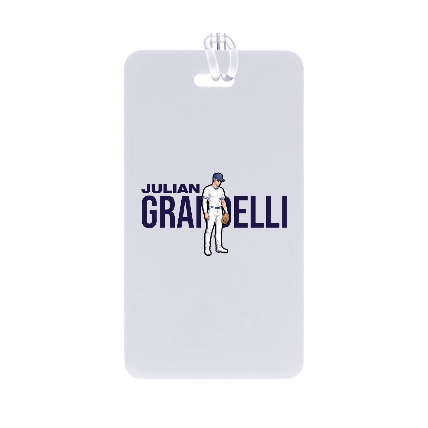 Bag Tag — Player Name in Classic
