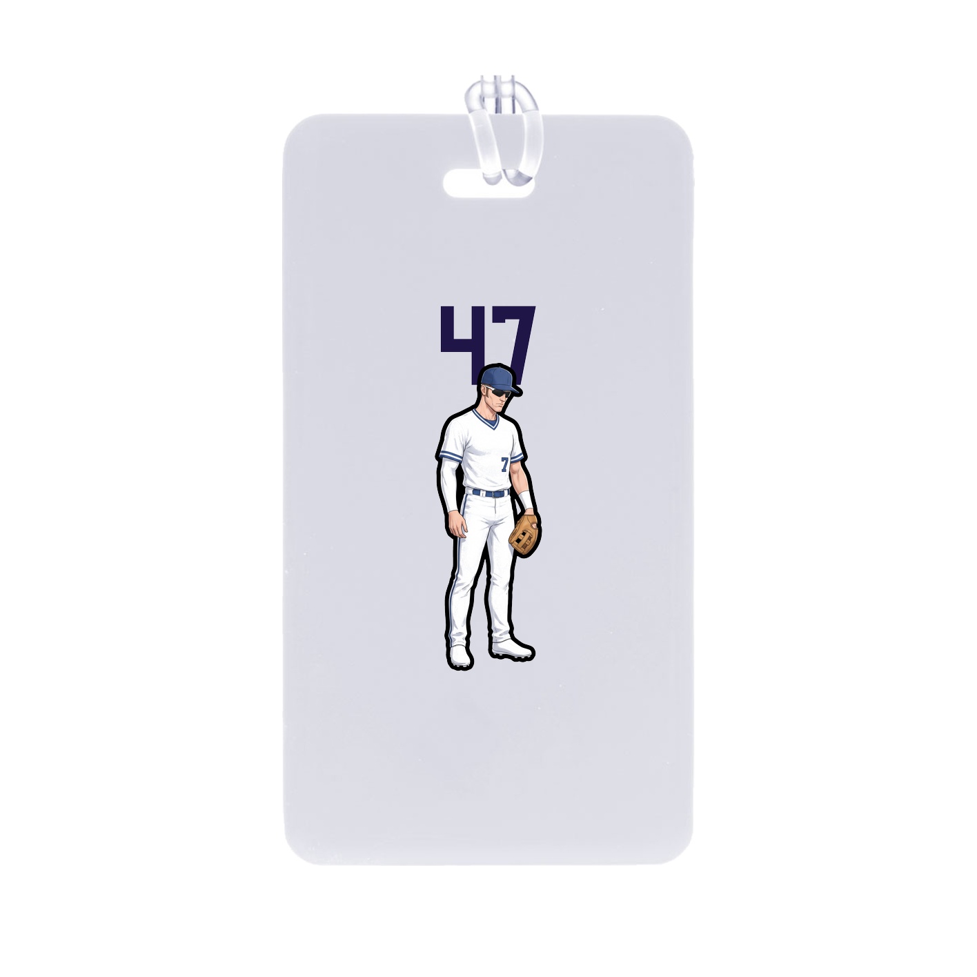 Bag Tag — Number Top in Classic