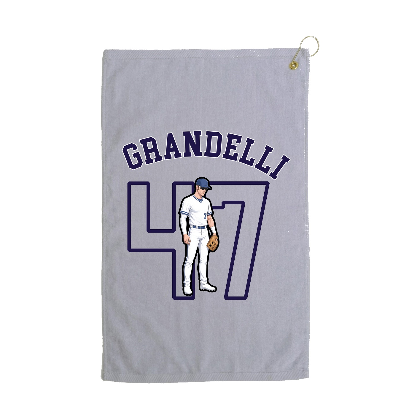 Golf Towel — Shirsey Arch in Grey