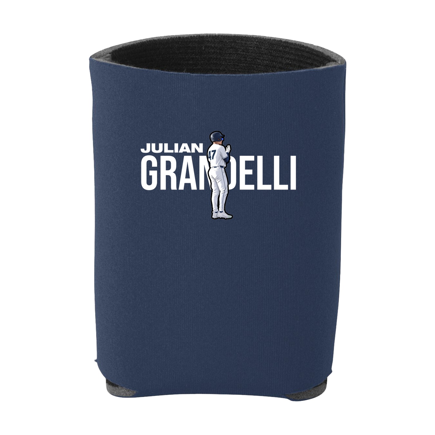 Can Holder — Player Name in Navy