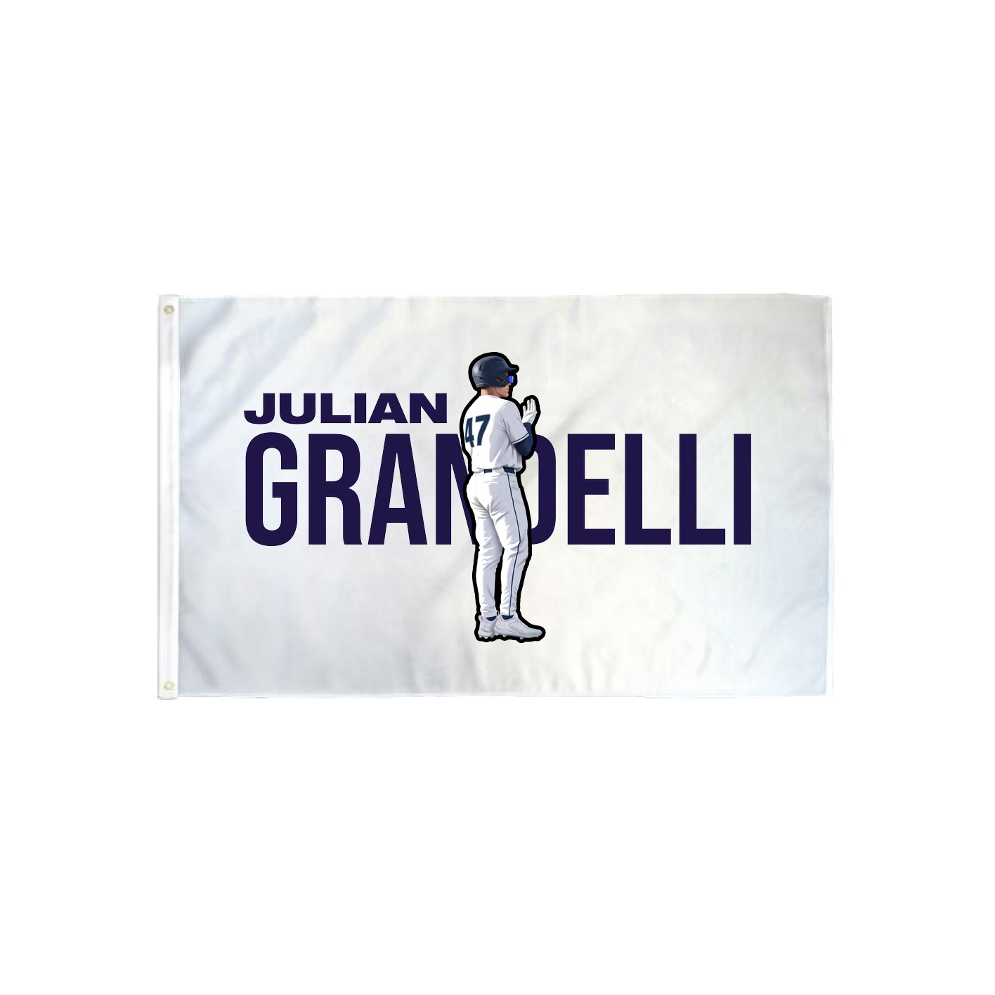 3x5 Flag — Player Name in Classic