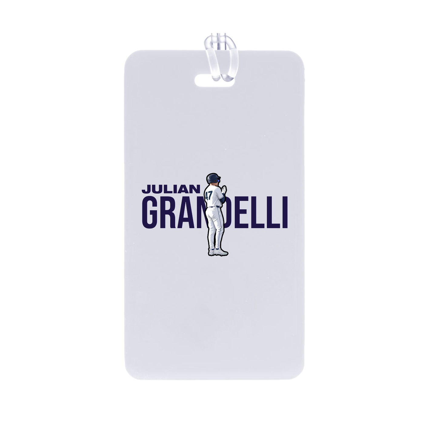 Bag Tag — Player Name in Classic