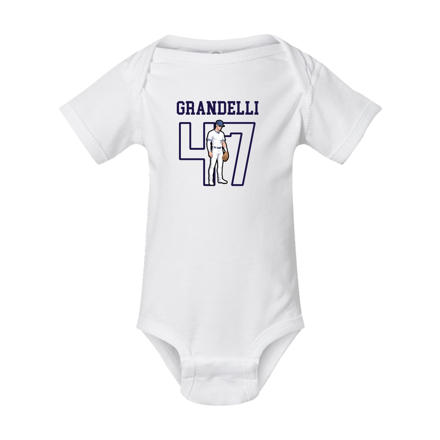 Baby Onesie — Shirsey in White