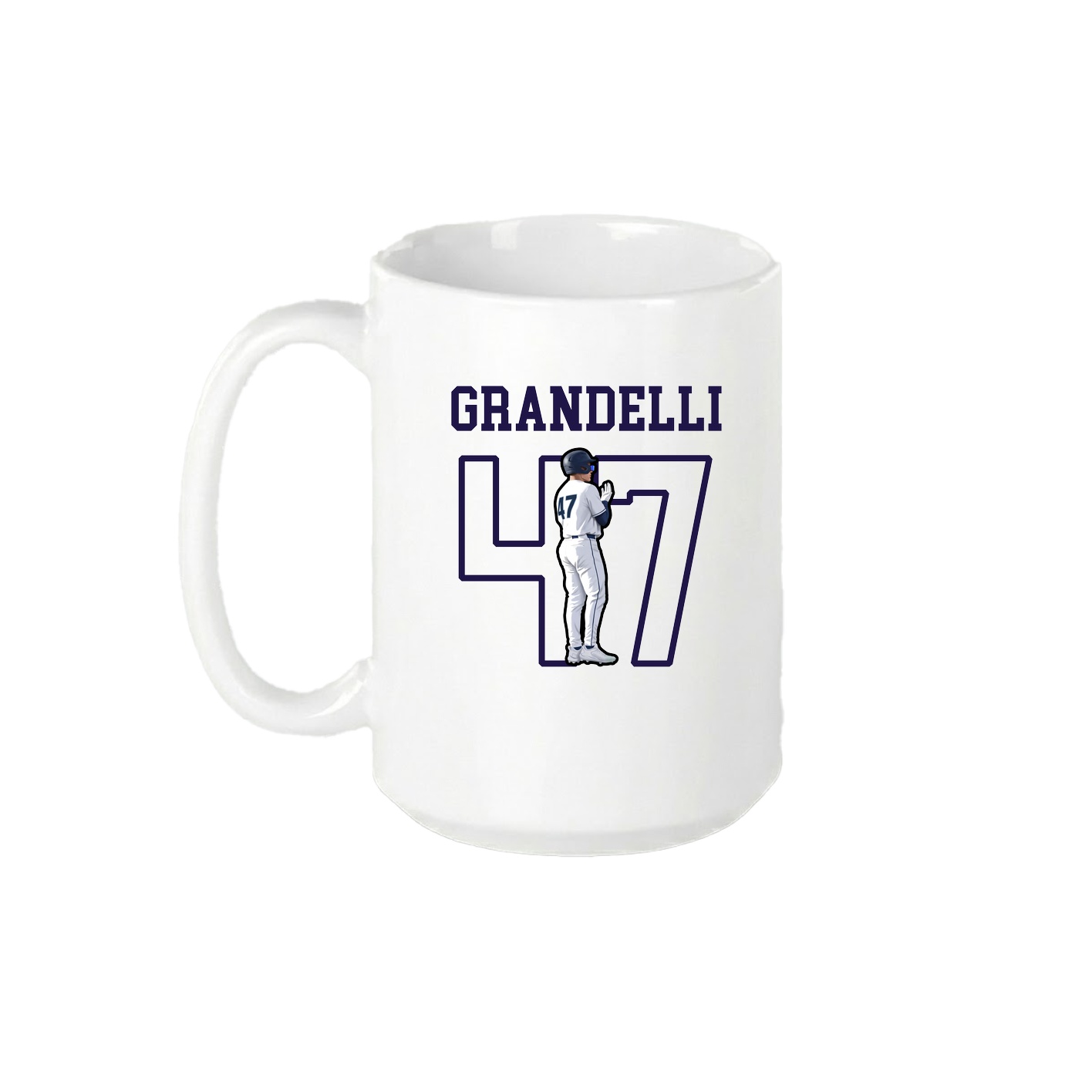15oz Coffee Mug — Shirsey in White