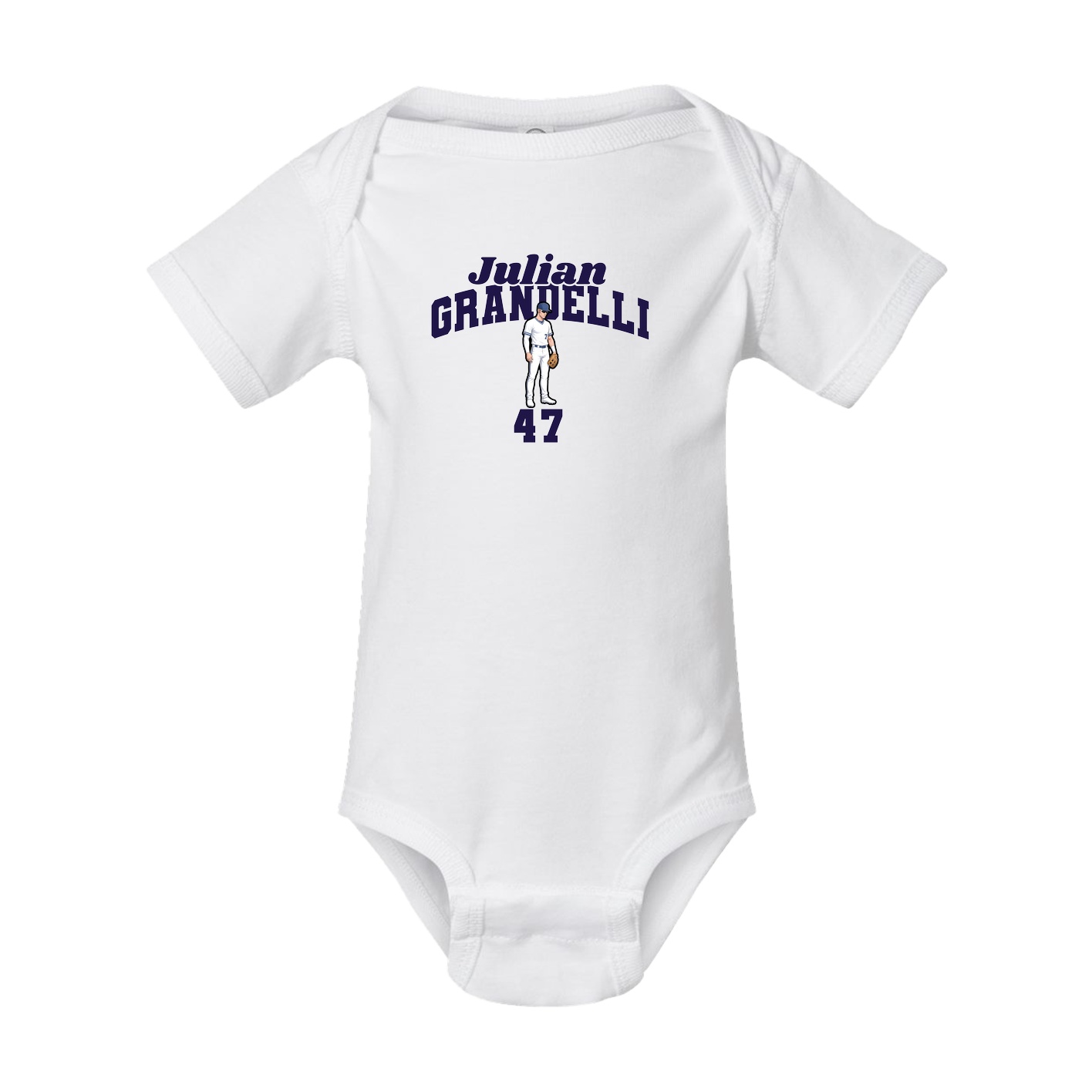 Baby Onesie — Signature Arch in White