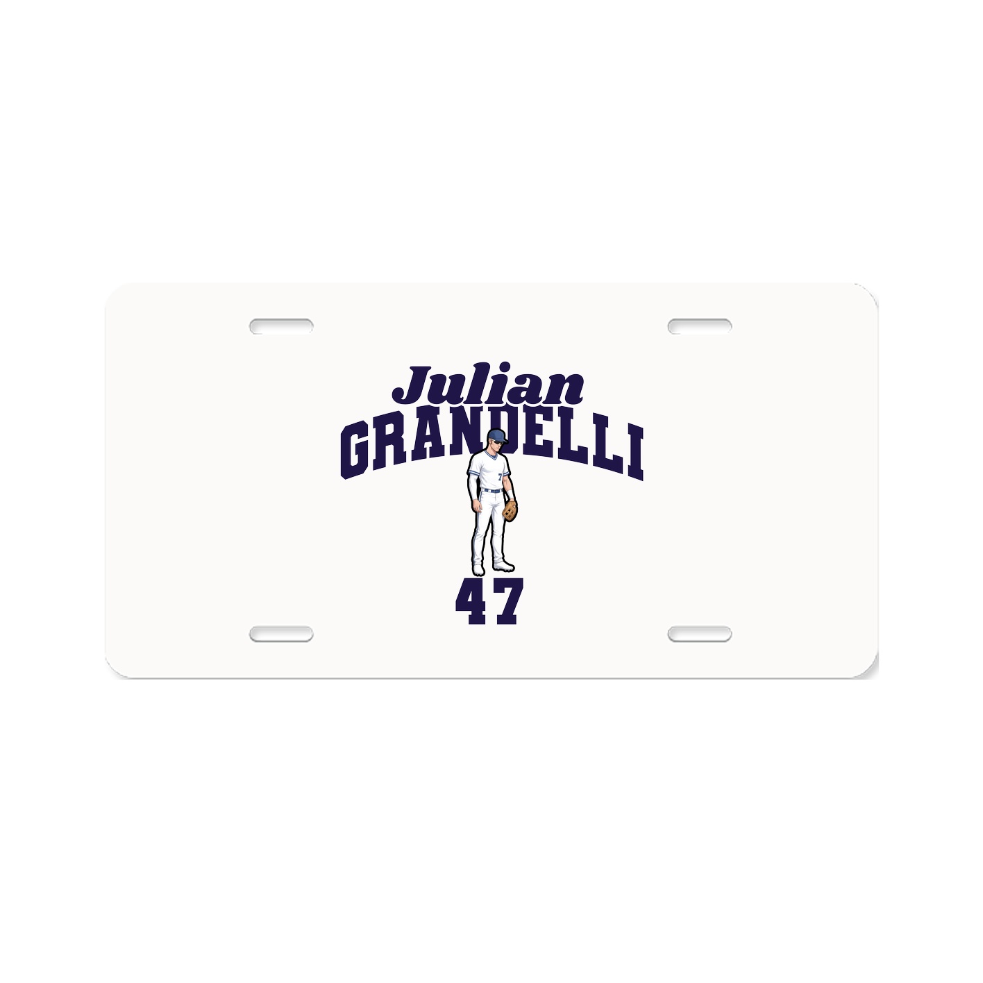License Plate — Signature Arch in Classic