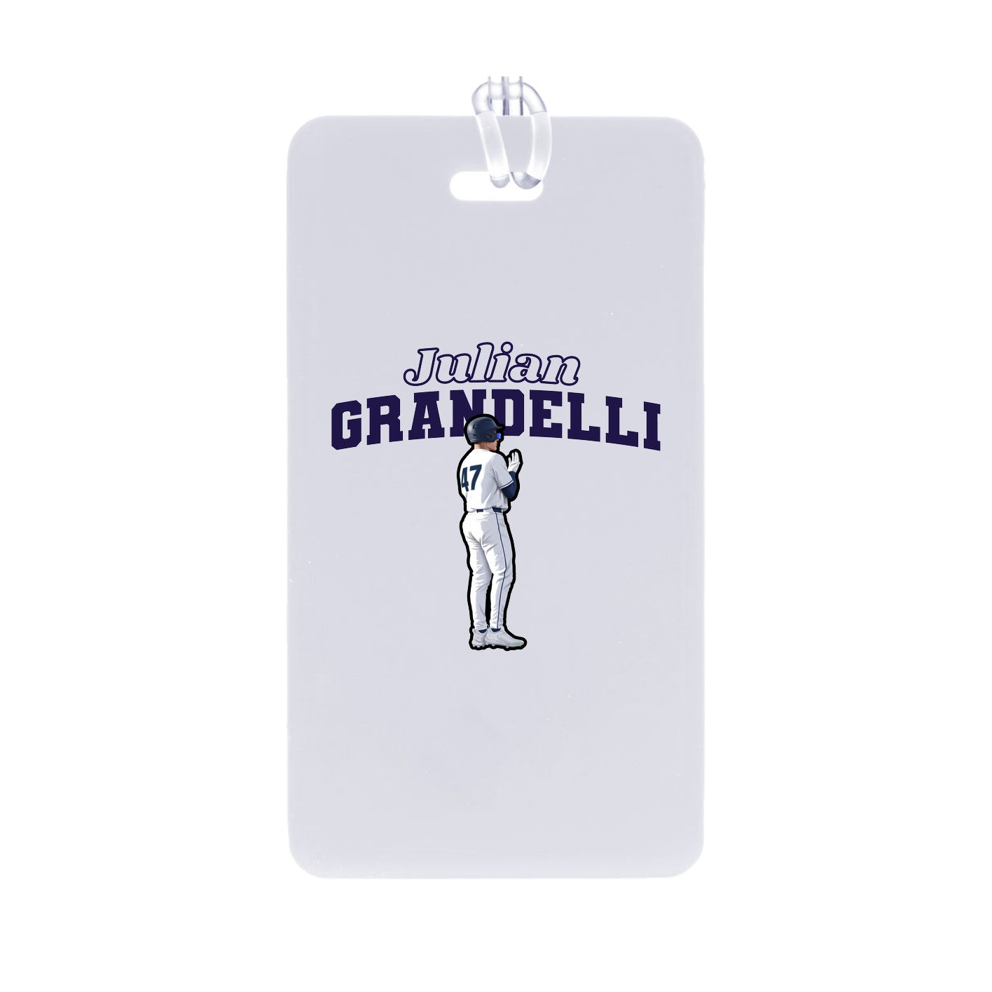 Bag Tag — Name Arch in Classic