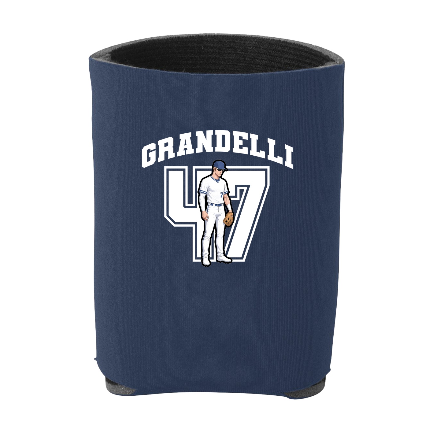 Can Holder — Number in Navy