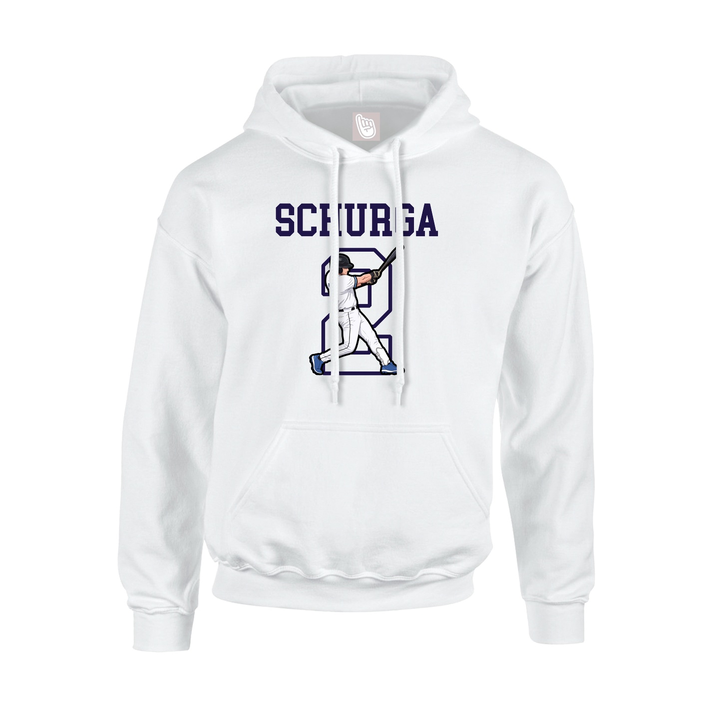 Hoodie — Shirsey in White