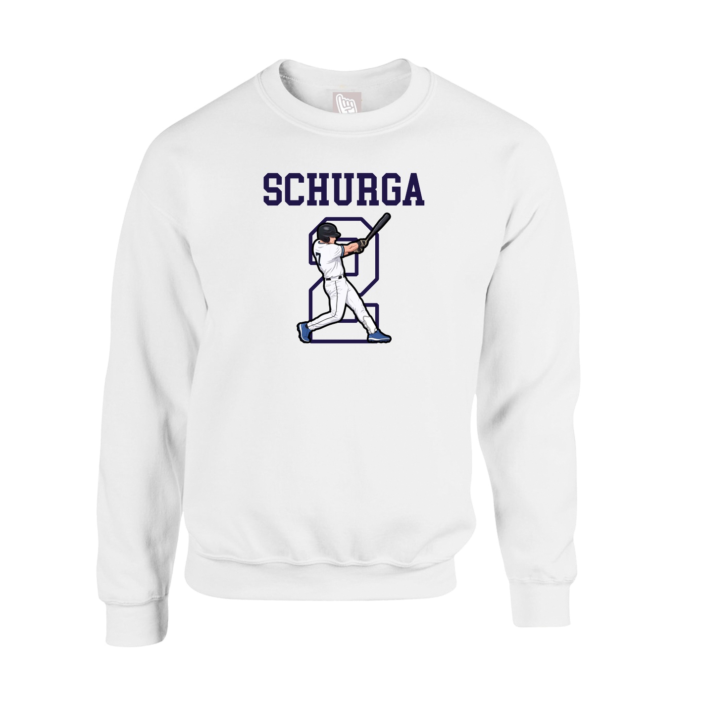 Fleece Crew — Shirsey in White