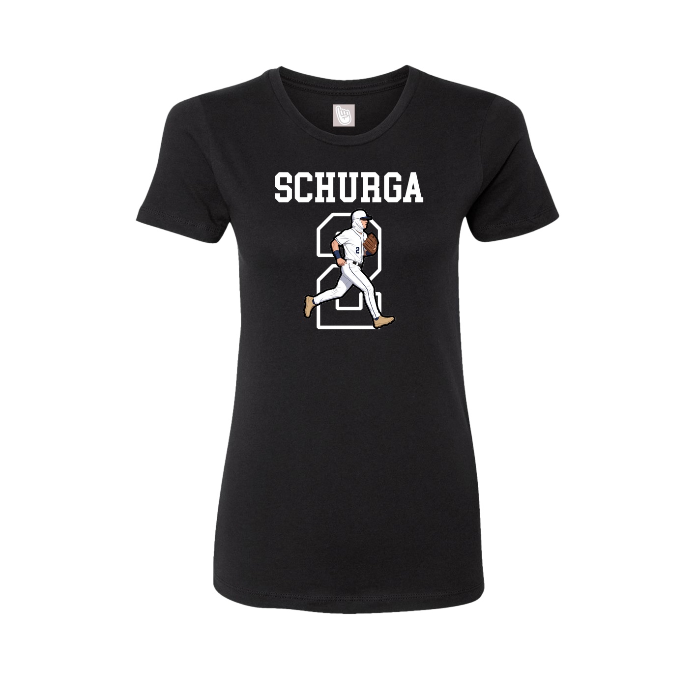 Fitted Women's Tee — Shirsey in Black