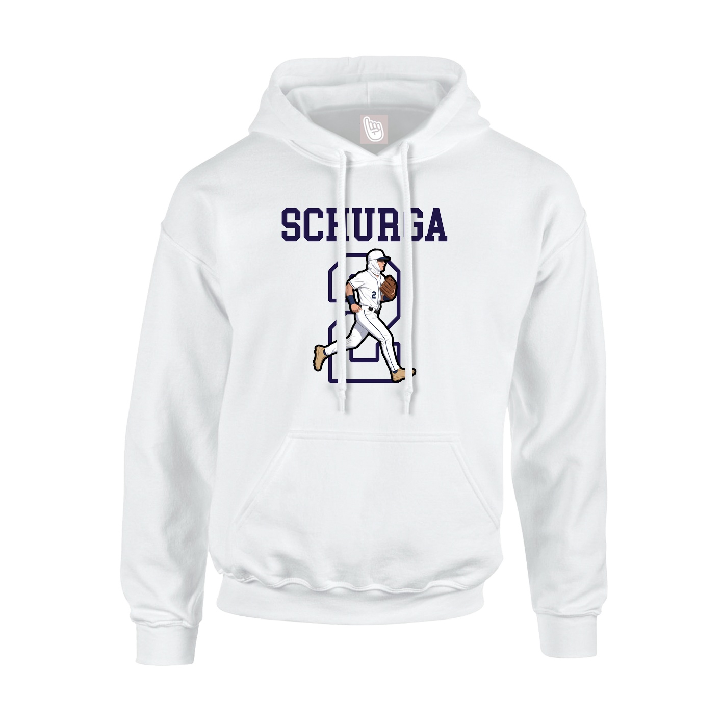 Youth Hoodie — Shirsey in White
