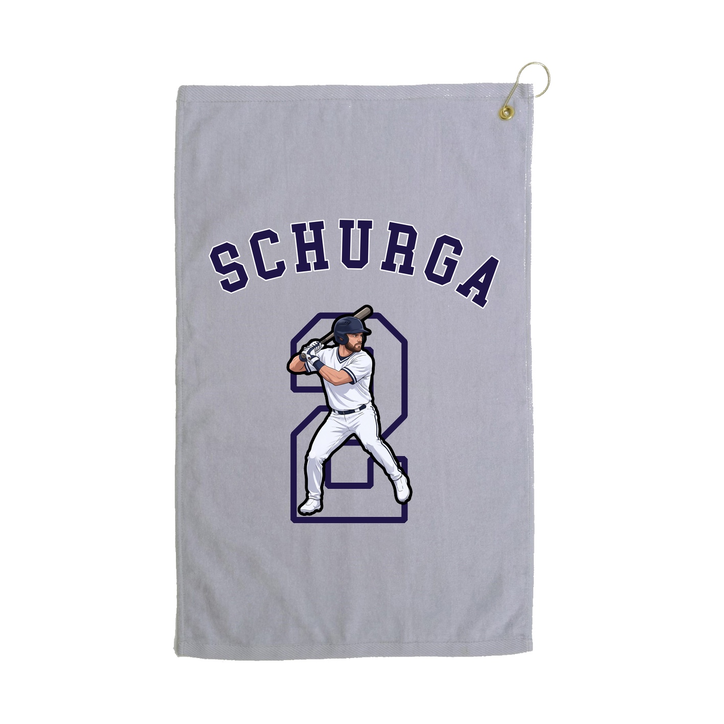 Golf Towel — Shirsey Arch in Grey