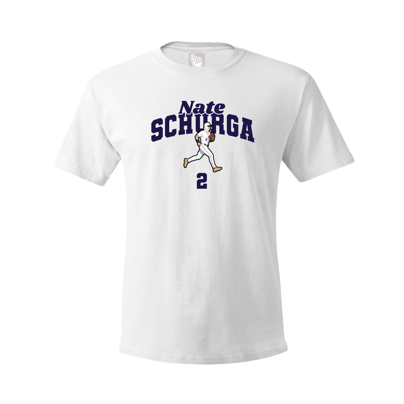 Youth Tee — Signature Arch in White