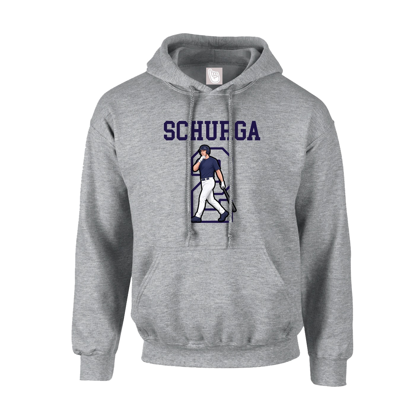 Hoodie — Shirsey in Grey