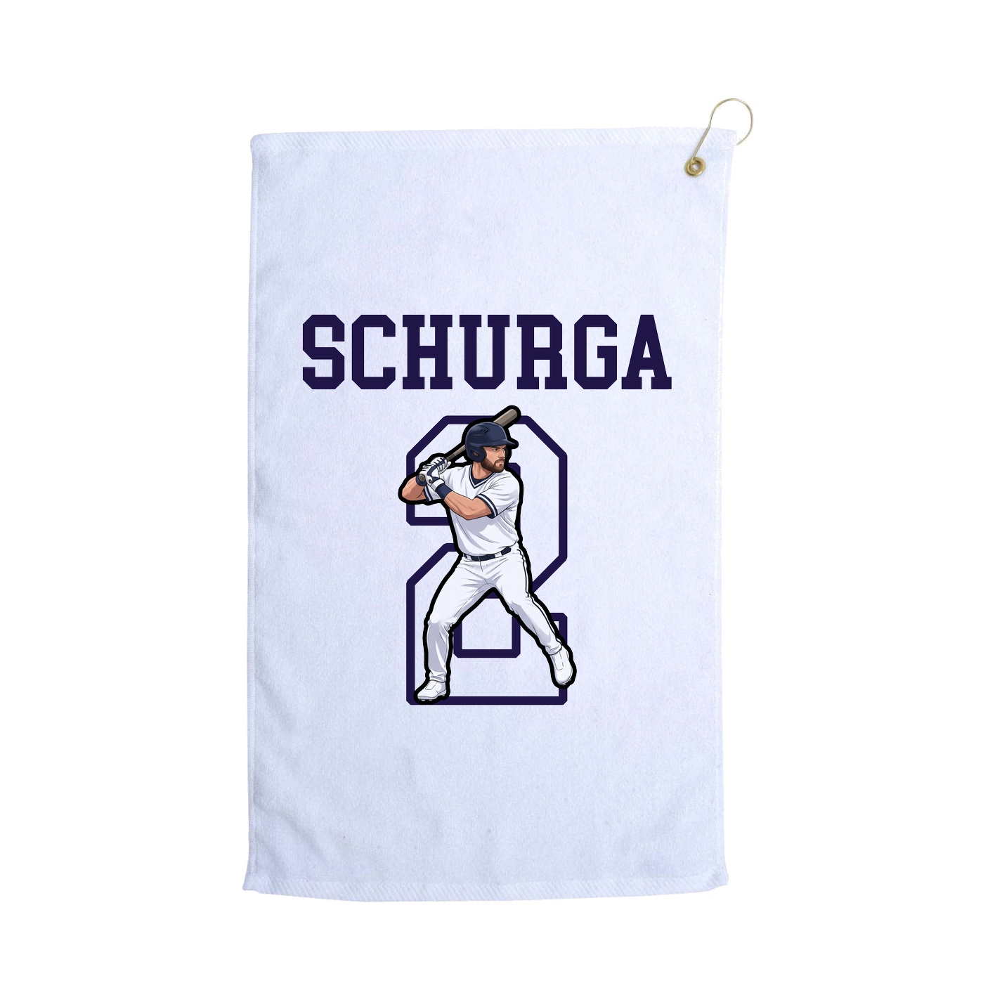 Golf Towel — Shirsey in White
